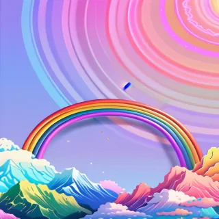 rainbow wallpapers aesthetic