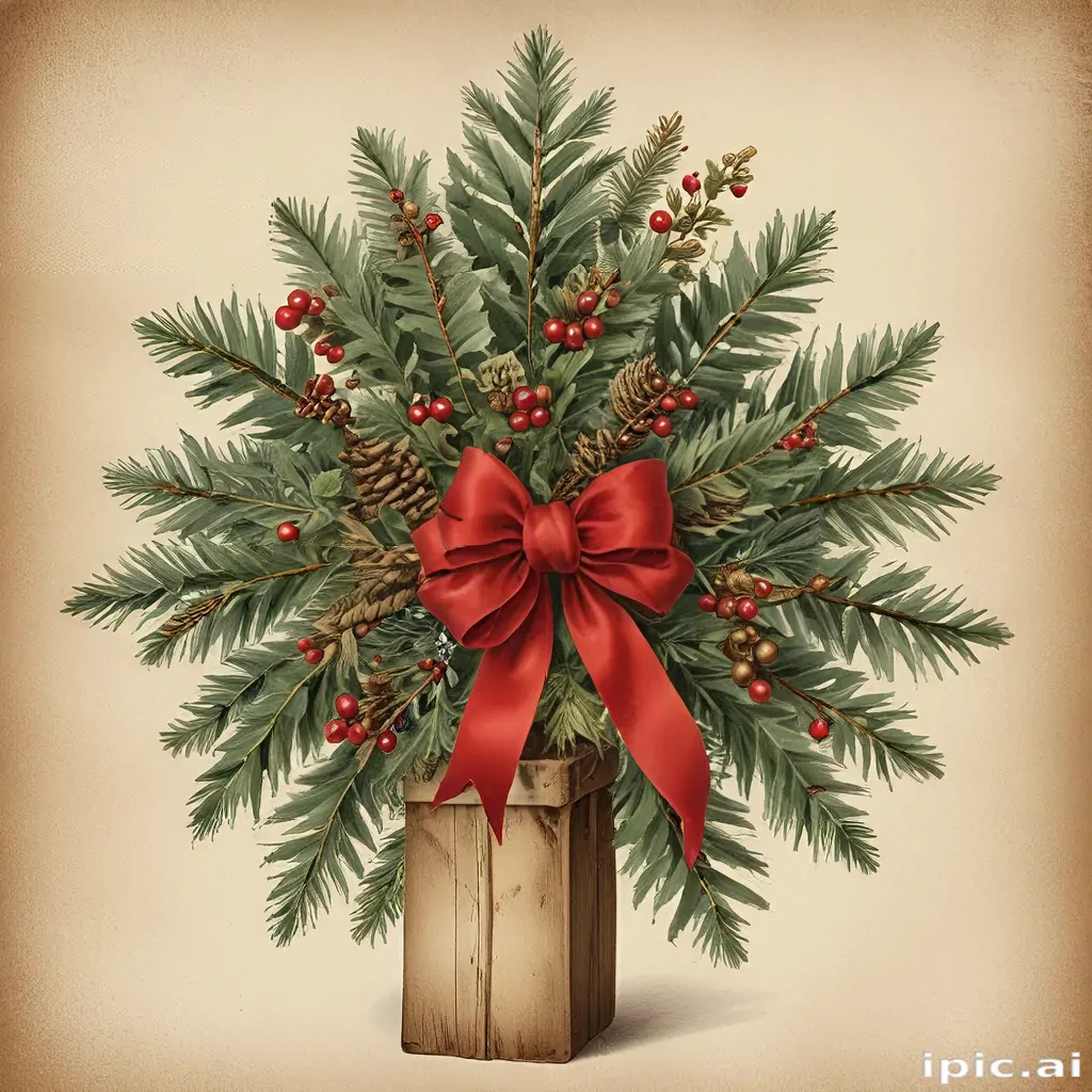 vintage christmas images to print