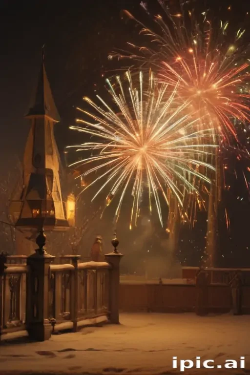 vintage new years images