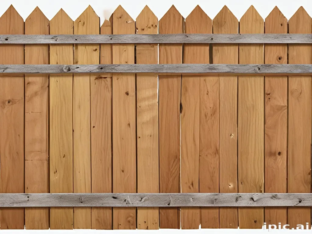 wood fence png