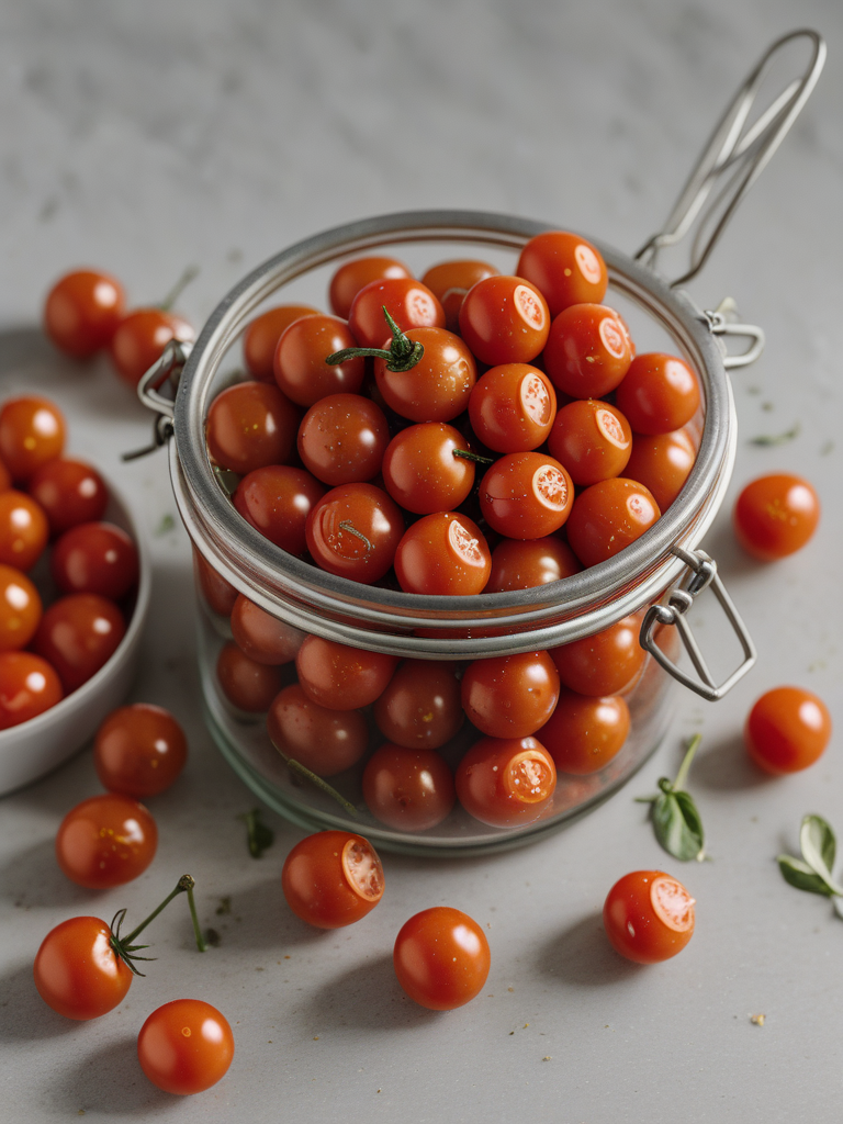 what to do with frozen cherry tomatoes