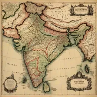 map of india