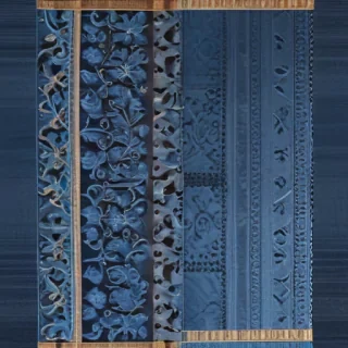 blue borders