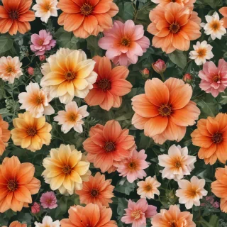simple flower background