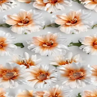 flower with white background