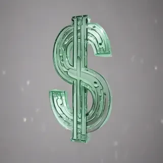 transparent dollar sign