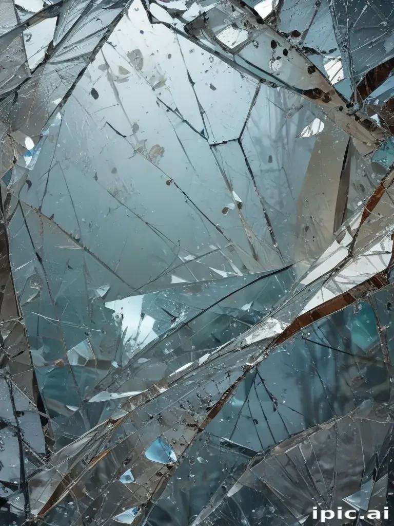 wallpaper broken glass