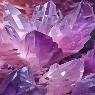 crystals background