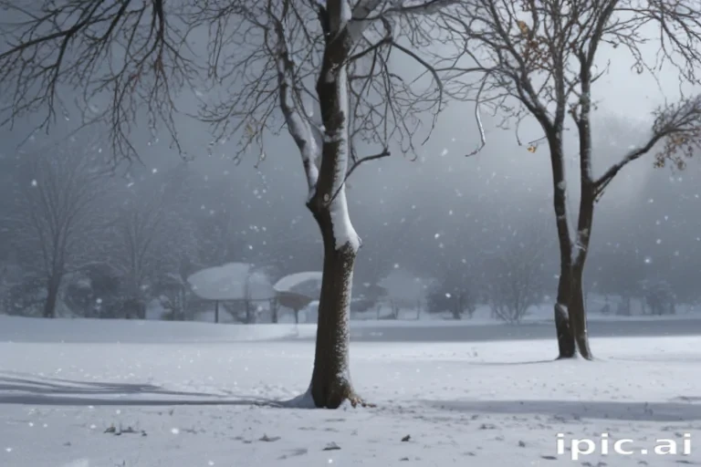 snow falling png