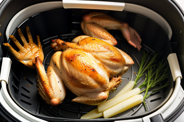 cornish hen in air fryer