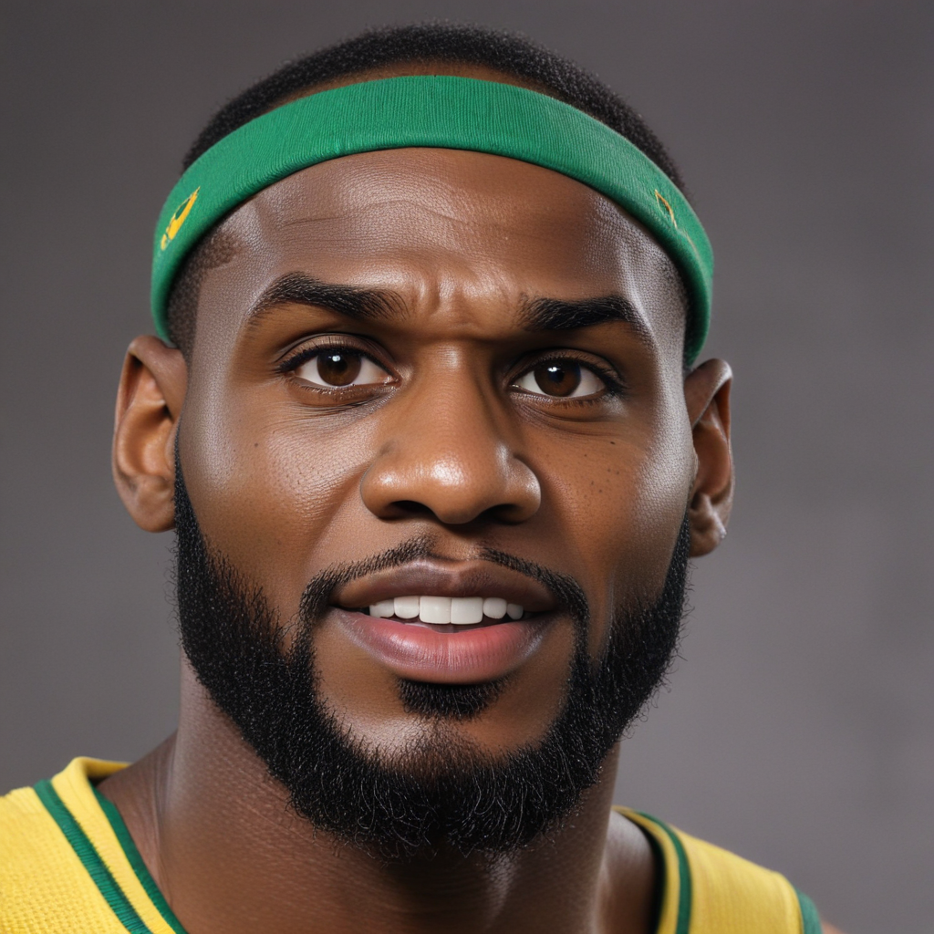 lebron james but he is jamaican