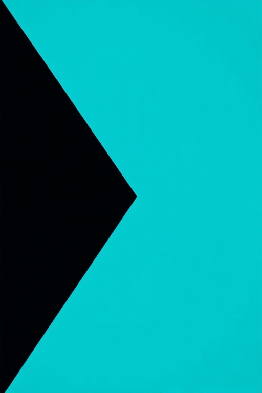 Create an image of the flag of the Bahamas featuring a black equilateral triangle on the left, a horizontal yellow stripe in the middle, and a turquoise background, captured with a DSLR camera, aperture f/8, shutter speed 1/200s, ISO 100, in high resolution, with a clear, vibrant color palette.