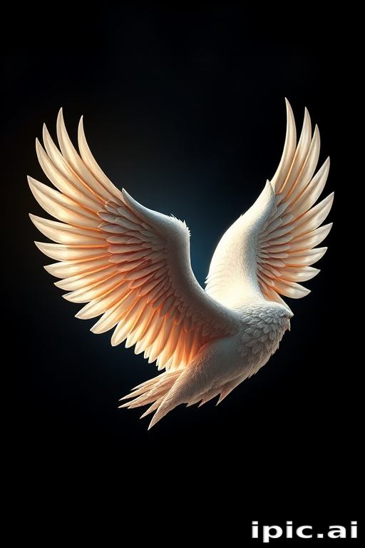 wings with background