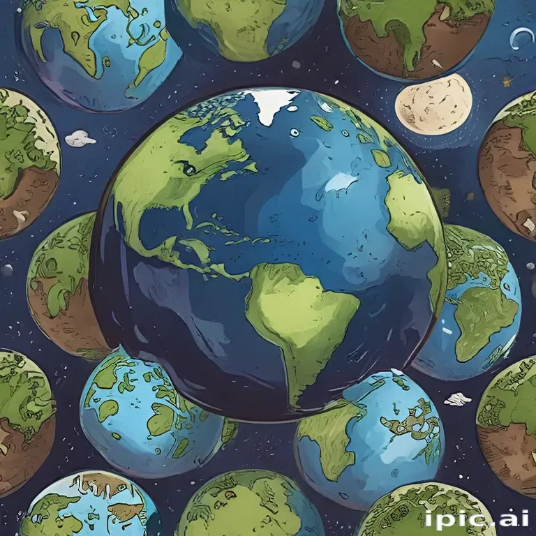 earth cartoon photo