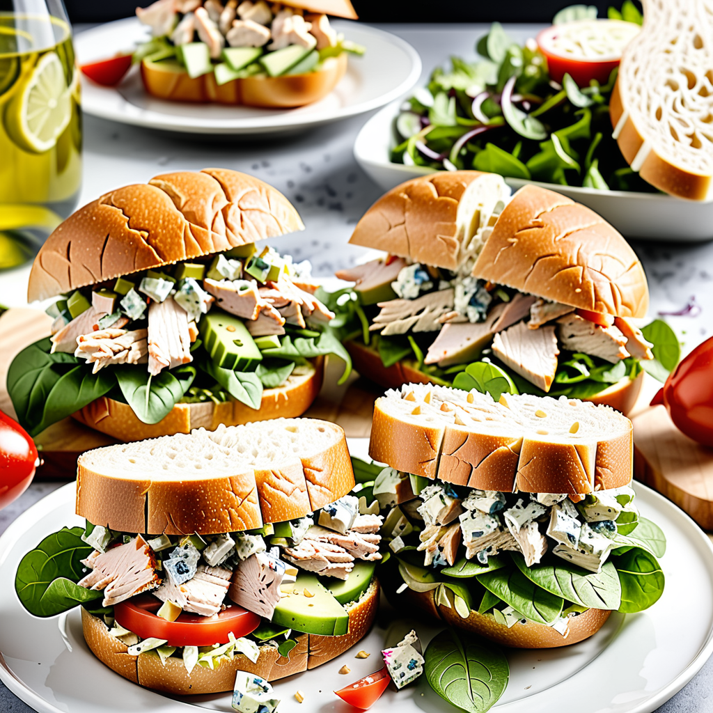 what to serve with chicken salad sandwiches
