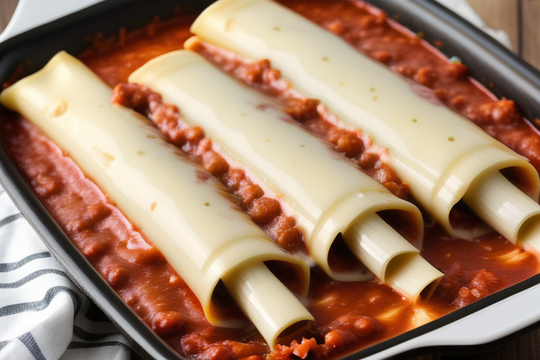 string cheese manicotti no boil