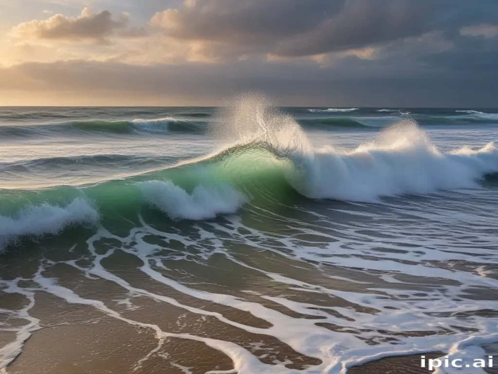 waves transparent