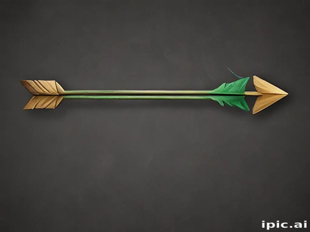 arrow with transparent background