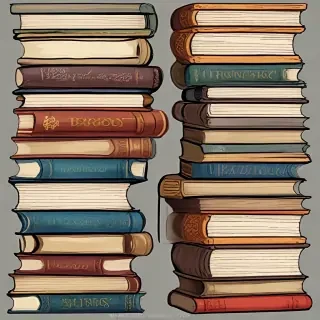 stack of books clipart