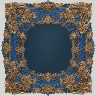 blue border png