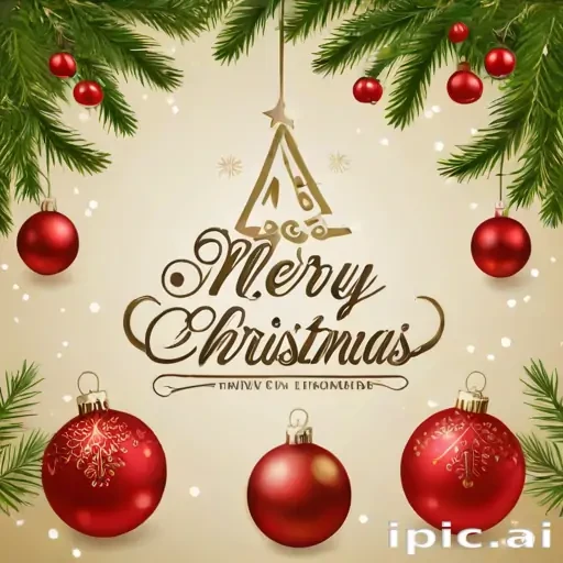 merry christmas no background