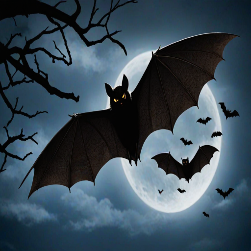 pictures of halloween bats