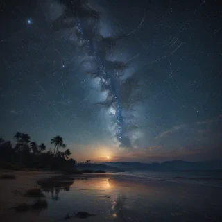 starry night png