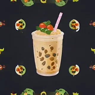 boba background