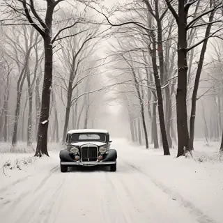 vintage winter pictures