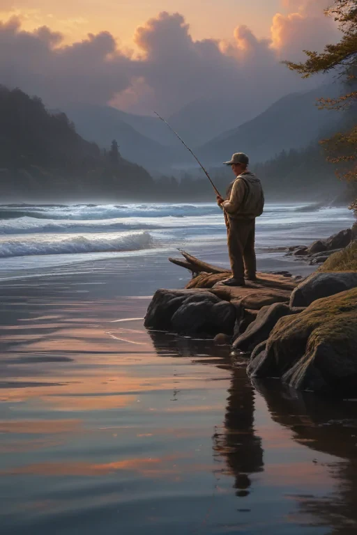 rod in fishing