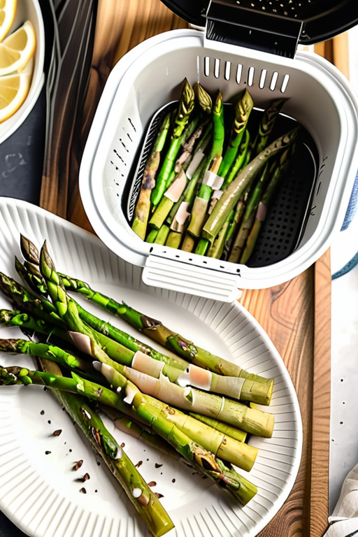 frozen asparagus in air fryer