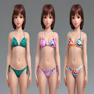 ai girls bikinis