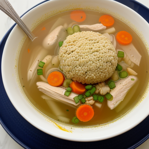 chicken soup with ground chicken