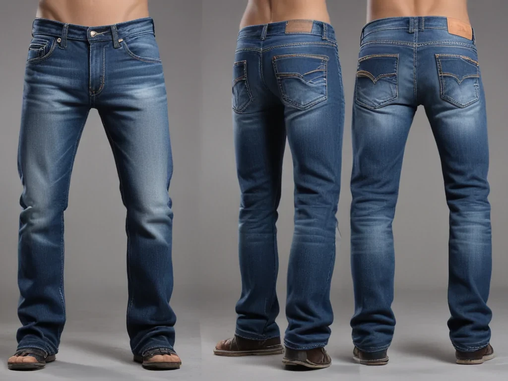 mock up jeans