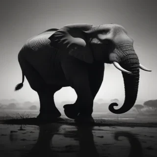 elephant silhouette