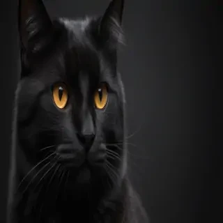 cat black png