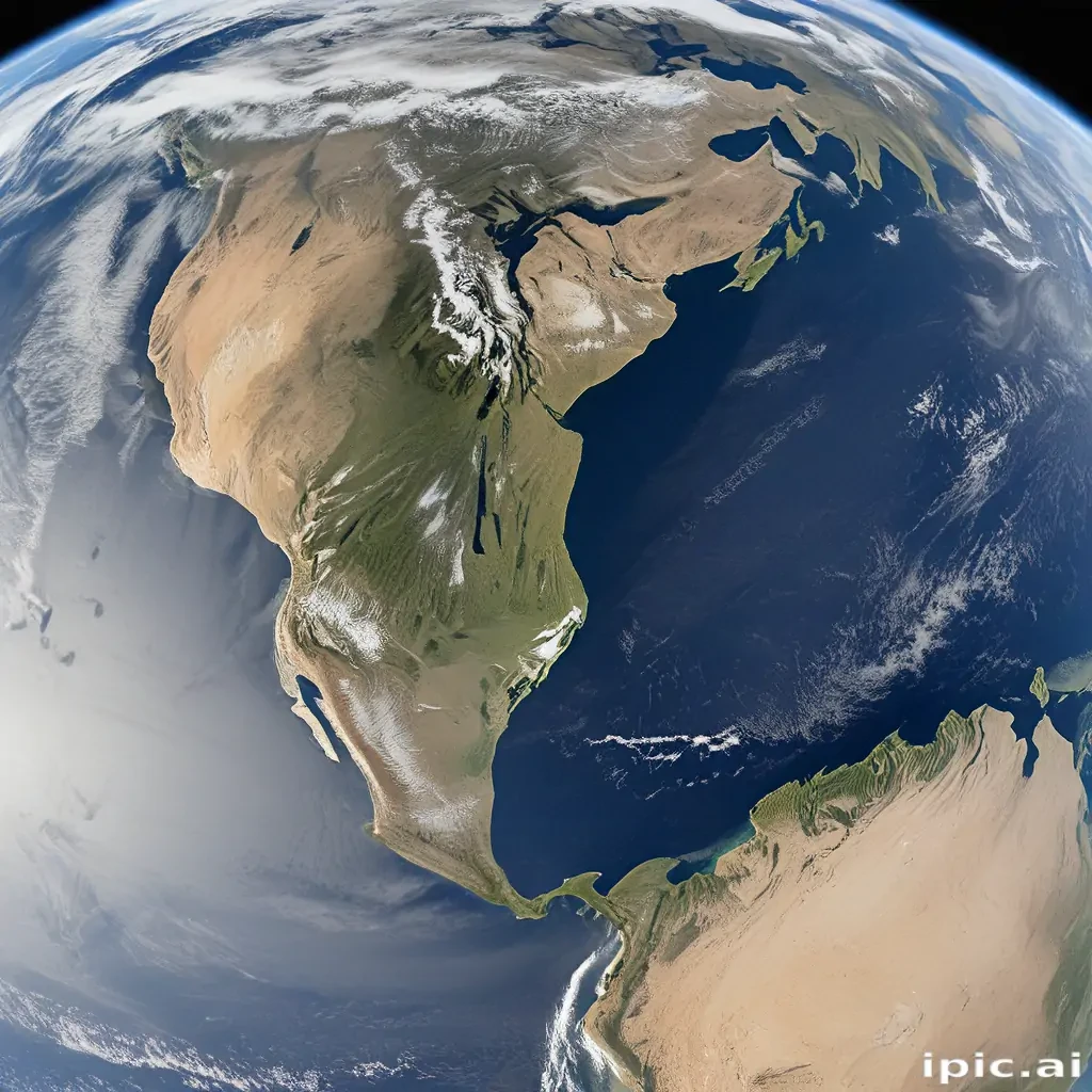 earth from space