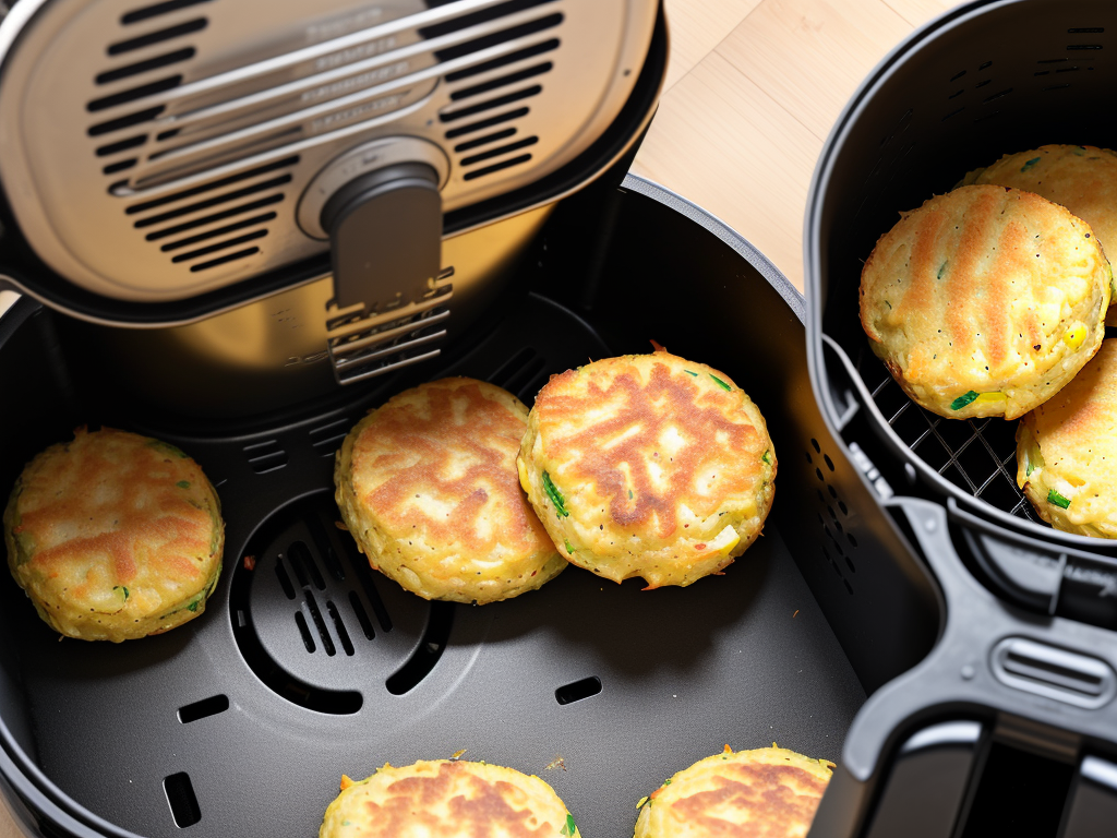 how to cook hash brown patties in the air fryer