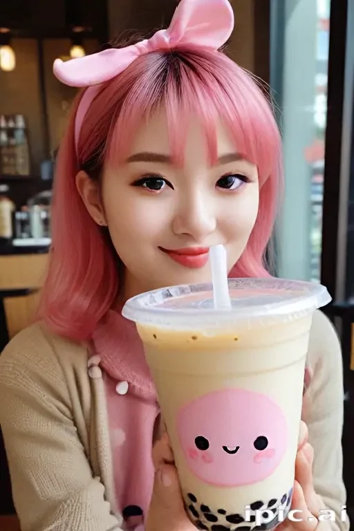 bubble tea cute