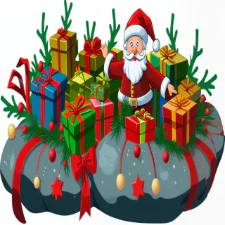 christmas reef clipart