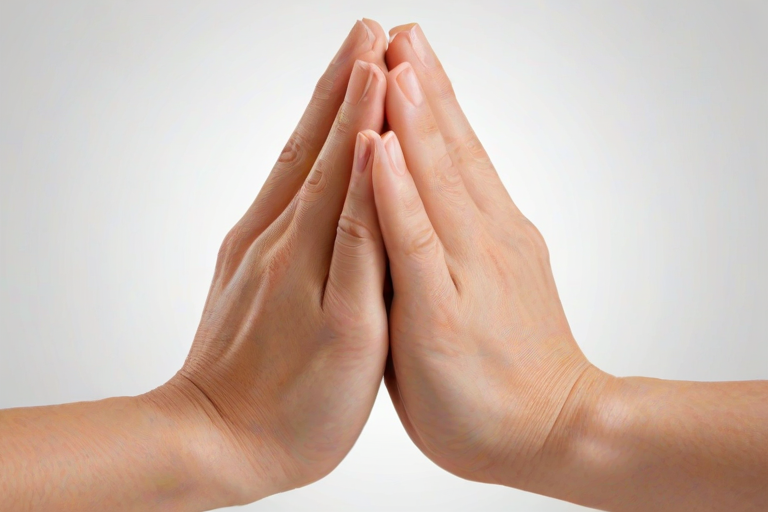 prayer hands transparent background
