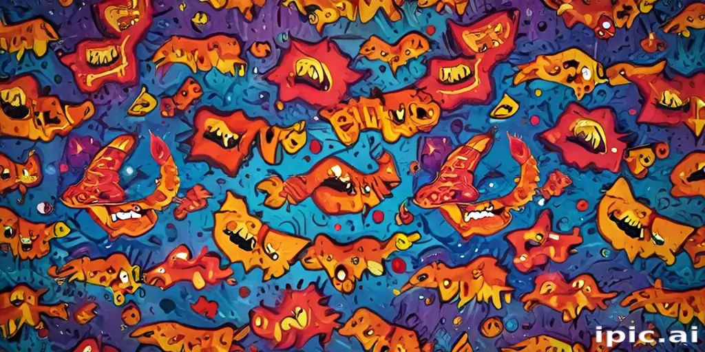 crazy background