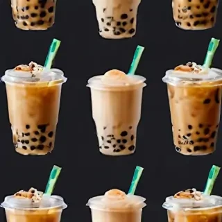 milk tea boba wallpaper