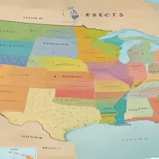 map of the us states