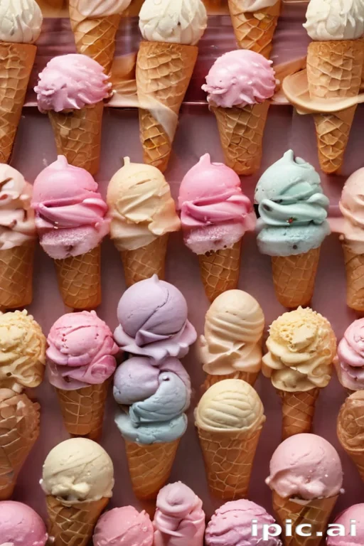 ice cream background