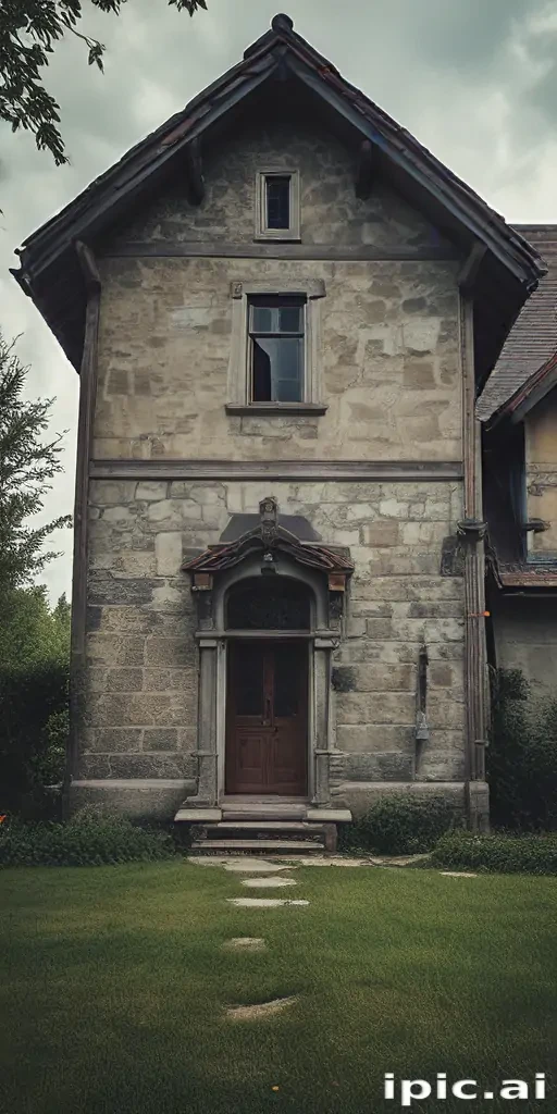 background of the house