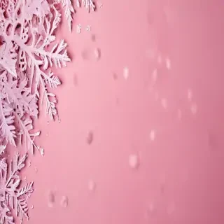 pink winter background