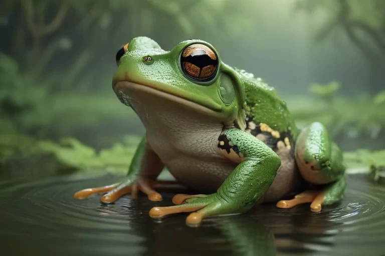 frog illustration