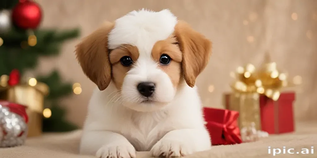 christmas puppy desktop backgrounds