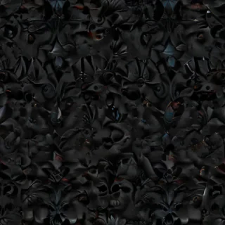 black wallpaper cute